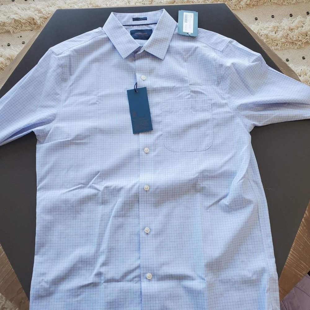 Fairlane Ashley Supima Cotton Dress Shirt, size M